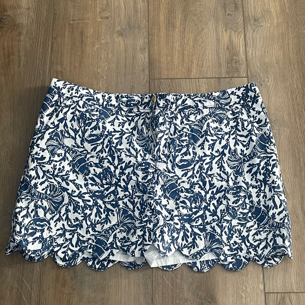 Lilly Pulitzer skirt with shorts under